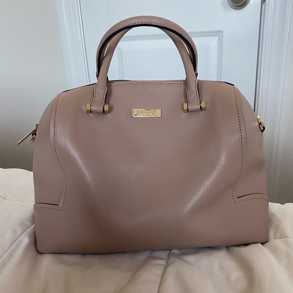 Mauve Kate Spade Satchel Bag
